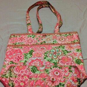 Small Vera Bradley Pink Petel Tote